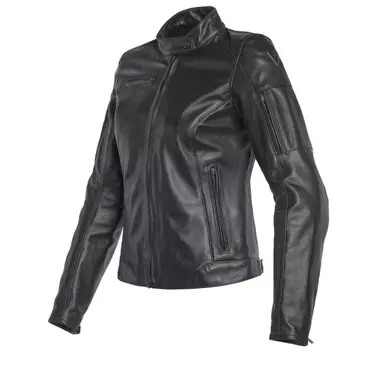 Dainese Nikita 2 Lady Leather мотокуртка Black Черный