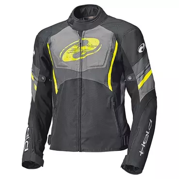 Held Baxley Lady мотокуртка Black Yellow Fluo Желтый