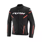 Ixon Striker Air Wp мотокуртка Black White Red Красный