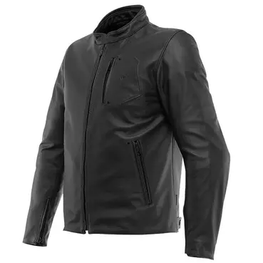 Dainese Fulcro Leather мотокуртка Black Черный