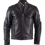 Helstons Trust Plain Leather мотокуртка Black Черный