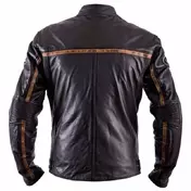 Helstons Daytona Leather мотокуртка Black Черный