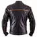 Helstons Daytona Leather мотокуртка Black Черный