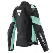 Dainese Racing 4 Lady Leather мотокуртка Acqua Green Зеленый