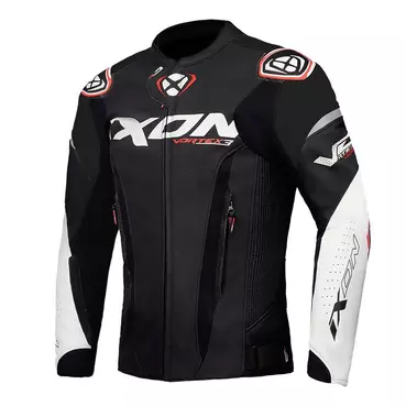 Ixon Vortex 3 мотокуртка Black White Белый