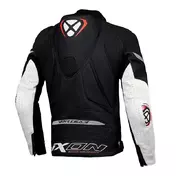 Ixon Vortex 3 мотокуртка Black White Белый