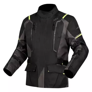 LS2 Textil Narvik jacke Grey / Black / Hi-Vis Yellow
