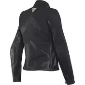 Dainese Santa Monica Lady Leather мотокуртка Black Черный