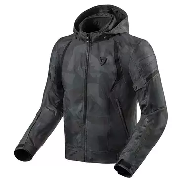 REVIT Flare 2 Kapuzenjacke Camo Black Grey
