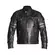 Helstons Jersey Leather мотокуртка Black Grey Черный