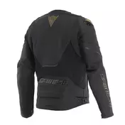 Dainese Racing 5 Leather мотокуртка Black Gold Черный