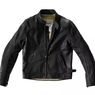 Spidi Rock Leather мотокуртка Black Черный