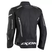 Ixon Striker Air Wp мотокуртка Black White Черный