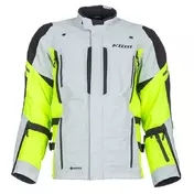 Klim Latitude 26 мотокуртка Grey Yellow Серый