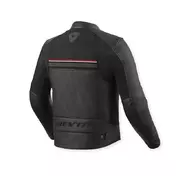 Rev'it Mile 2 Leather мотокуртка Black Red Красный