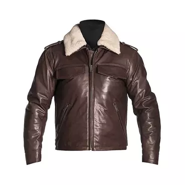 Helstons Tribe Leather мотокуртка Black Коричневый