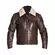 Helstons Tribe Leather мотокуртка Black Коричневый