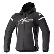 Alpinestars Zaca Waterproof мотокуртка Black White Белый