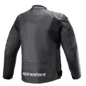 Alpinestars Faster V2 Leather мотокуртка Black Черный