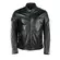 Helstons Race Rag Leather мотокуртка Black Черный