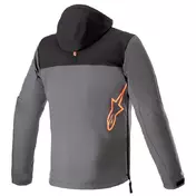 Alpinestars Sherpa худи Grey Red Fluo Красный