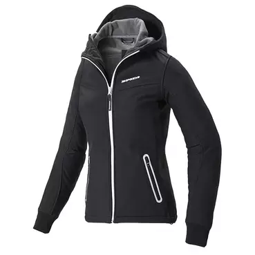 Spidi худи Armor Lady мотокуртка White Black Черный