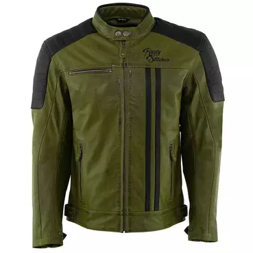 RUSTY STITCHES Cooper jacke Черно-зеленый
