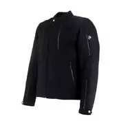 Helstons Puma Toile Canvas мотокуртка Black Черный