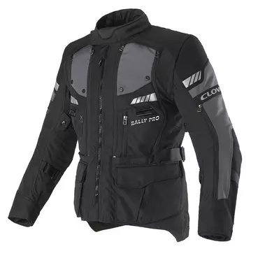 Clover Rally Pro Wp мотокуртка Black Черный