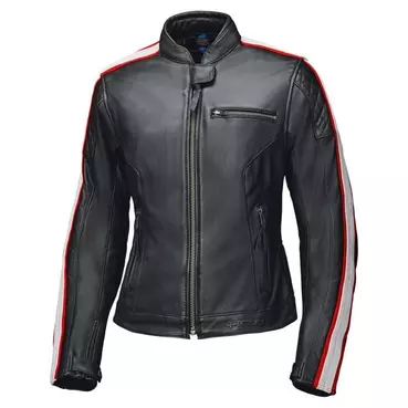 Held Brixham Lady Leather мотокуртка Black Red Черный