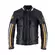 Helstons Vulcan Leather мотокуртка Black Yellow Черный