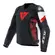 Dainese Avro 5 Leather мотокуртка Black Red Lava White Красный