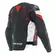 Dainese Avro 5 Leather мотокуртка Black Red Lava White Красный
