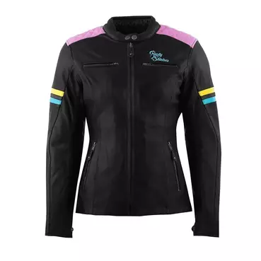 RUSTY STITCHES Joyce V2 jacke Black / Pastel