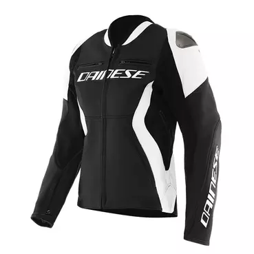 Dainese Racing 5 Women Leather мотокуртка White Белый