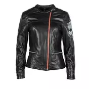 Helstons Cher Soft Lady Leather мотокуртка Black Черный