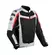 Dane Solskin мотокуртка Black Light Grey Red Красный