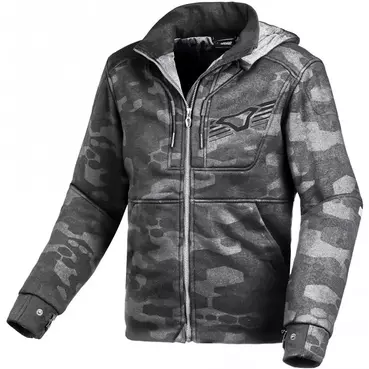 Macna District худи Black Camo Grey Черный