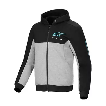 Alpinestars Chrome V2 Sport худи Turquoise Черный