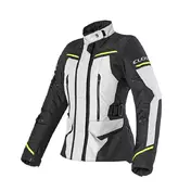 Clover Storm 4 Wp Lady мотокуртка Grey Yellow Серый