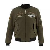 Helstons Tiger Canvas мотокуртка Khaki Зеленый