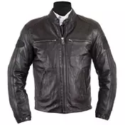 Helstons Ace Rag Leather мотокуртка Black Черный