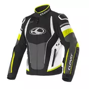 Clover Airblade 5 мотокуртка Black Yellow Желтый