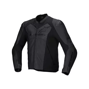 Alpinestars Faster V3 Airflow Leather мотокуртка Black Черный