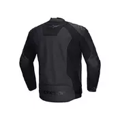 Alpinestars Faster V3 Airflow Leather мотокуртка Black Черный