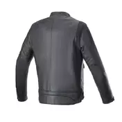 Alpinestars Dyno Leather мотокуртка Black Red Красный
