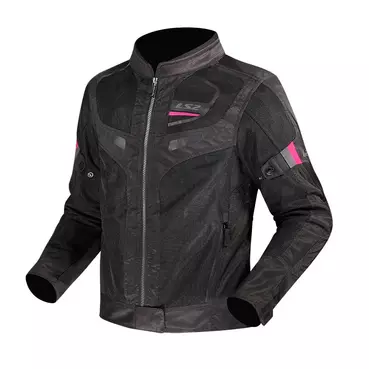 Ls2 Garda Air Lady мотокуртка Black Pink Розовый