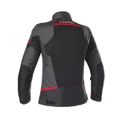 Clover Airjet 5 Lady мотокуртка Dark Grey Red Красный