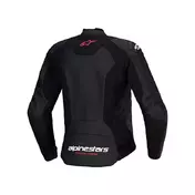 Alpinestars Stella Faster V3 Leather мотокуртка Coral Черный