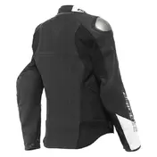 Dainese Rapida Perforated Lady Leather мотокуртка Black Черный